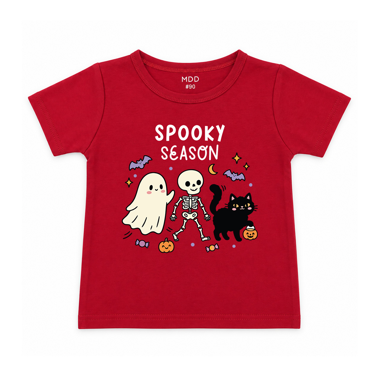 Personalised Kids Halloween T-Shirt & Baby Romper – Spooky Season Design